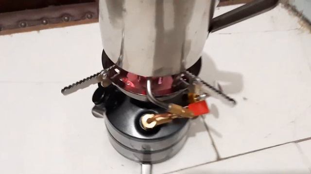 Туристический бензиновый примус BRS-12A смотреть онлайн