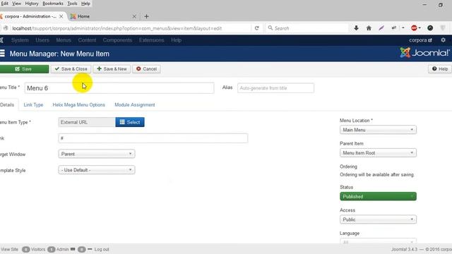 How to make mega menu using Helix v2 смотреть онлайн