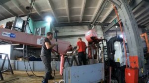 Чемпионат цеха по выбиванию пальца на кране KANGLIM