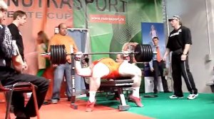 Дмитрий Касатов жим лежа 282,5 кг NUTRASPORT