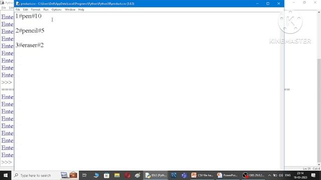 Csv file handling | cbse | class 12 | python tutorial | computer science | in English|