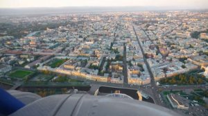 Полет на вертолете над Санкт-Петербургом