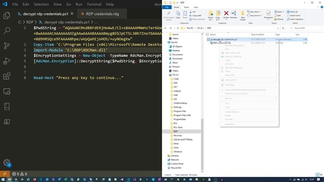 How to Recover lost RDP Passwords (Decrypt Remote Desktop Connection Manager saved passwords)