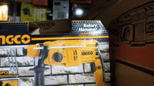 INGCO RGH6528 22MM 650W ROTRAY HAMMER DRILL 3-MODE|UNBOXING REVIEW BY SHETH INDUSTRIAL CORPORATION