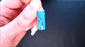 Акварельный дизайн ногтей.Имитация бирюзы