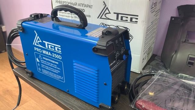 СВАРОЧНЫЙ ИНВЕРТОР ТСС PRO MMA 250D смотреть онлайн