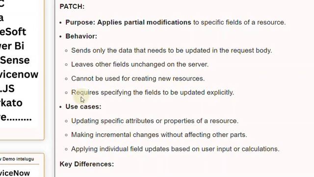 Difference between put and patch in MuleSoft43 смотреть онлайн