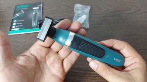 VGR V-393 ماكينة حلاقة للمناطق الحساسة Unboxing Blade Shaver Kit VGR V-393
