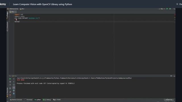 LEARN OPENCV in 1.5 HOURS with Python  |  Build face detection program using the OpenCV with Python