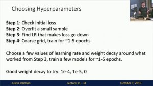 Lecture 11: Training Neural Networks II