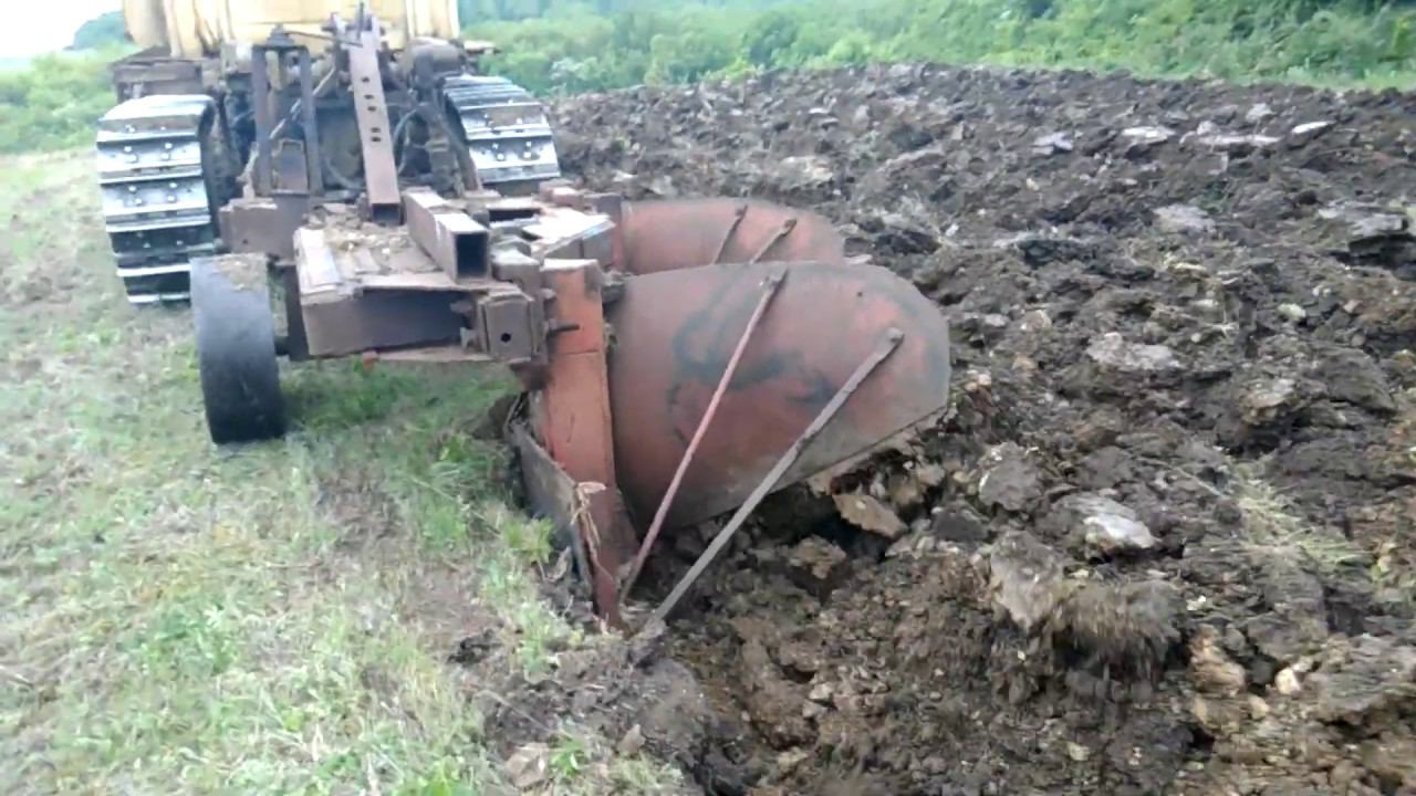 Подъём плантажа под закладку многолетних насаждений