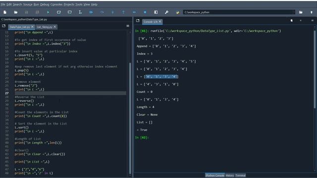 Python Data Type (List and List Operations). Pulkit Pedia!