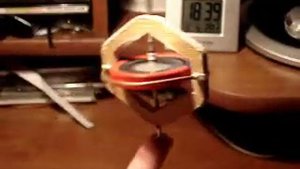 Самодельный гироскоп. Тест-драйв