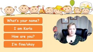 Учим вопрос "Как дела? Как тебя зовут?" на английском и отвечаем. How are you? What's your name?