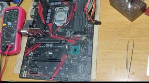 FIX LỖI MAIN ASUS STRIX B250H GAMING KHÔNG KÍCH ĐƯỢC NGUỒN