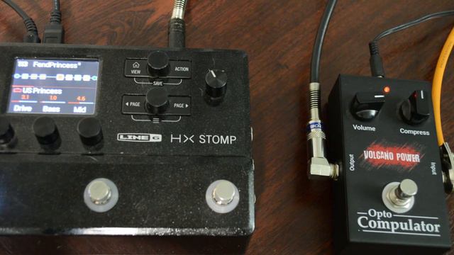 Volcano power Opto Compulator + HX Stom