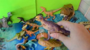 Dinosaur toy collection - Jurassic World, Dinosaurs eggs, Safari Ltd., and other dino toys for kids