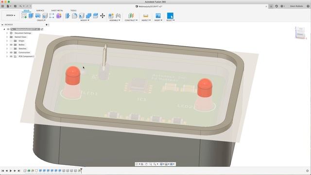 Creating PCB Enclosures with EAGLE and Fusion 360 - Part 3 смотреть онлайн
