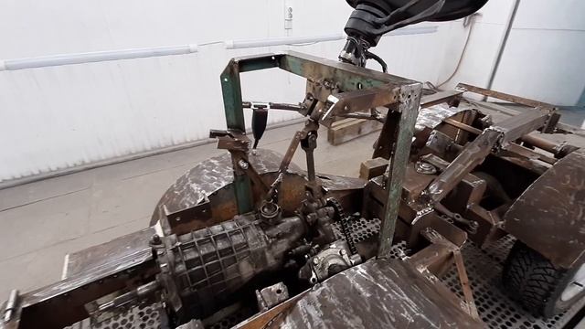 Рулевое управление на минитрактор своими руками.