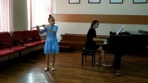 Митрохина Варвара.10 л. Красногорская  ДМШ Гендель Соната 7. Дж . Россини Неаполитанская Тарантелла