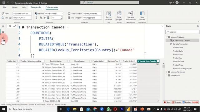 DAX Function in POWER BI with Example | How to use RELATED AND RELATEDTABLE