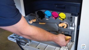 How to quickly replace the waste toner container on your Xerox machine: AltaLink WC 7500s and C8000