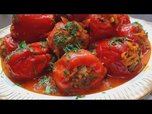 Рецепт просто ОГОНЬ! Век живи, век учись! Фаршированные перцы - самый простой и вкусный рецепт!