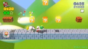 Super Mario Bros 1-1 Recreated in Super Mario 3D World