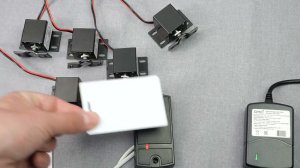 Электрозамки сразу на несколько ящиков