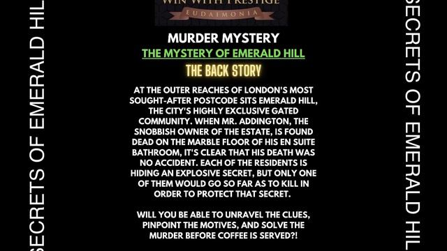 Murder Mystery Secrets of Emerald Hill Trailer смотреть онлайн