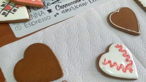 Пряники вкусняшки расписные))) Готовимся ко Дню влюбленных. Мастер-класс по росписи пряников