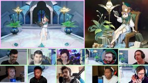 Outfit Teaser: Teyvat Style – Flowers Between Pages | Genshin Impact Reaction Mashup