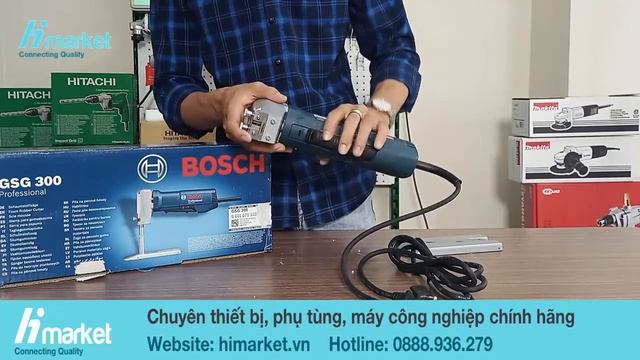 Review Máy cắt xốp Bosch GSG 300  dao cắt mút xốp  0888936279