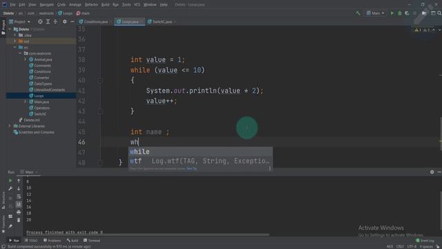 Loops in Java - For loop & While Loop & Do While Loop - Hindi