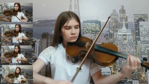 Прекрасное далеко - песня из к/ф "Гостья из будущего" - violin cover / Анастасія Косточко