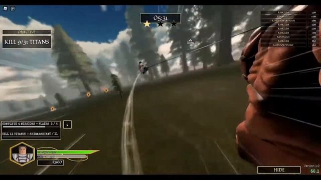 Roblox : Attack on Titan Evolution Ep. 1 смотреть онлайн