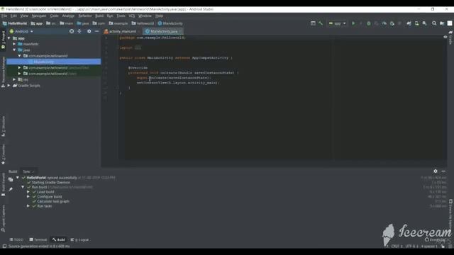 Hello world application in android смотреть онлайн