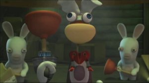 Rayman Raving Rabbids 2 Anti Piracy Screen + Power Off Refusal