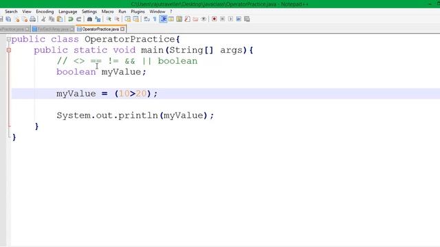 Core Java Tutorials Nepali Version   8   Boolean, Logical and Relational operator