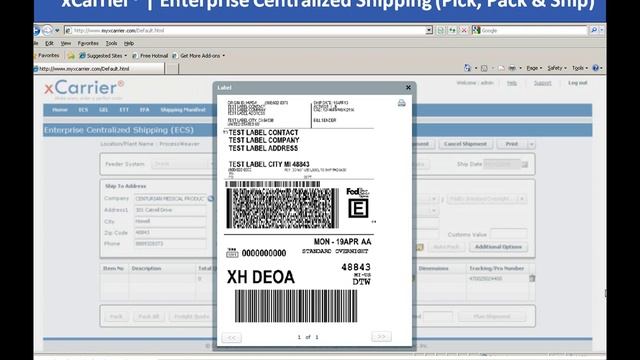 Oracle Shipping Software - ProcessWeaver смотреть онлайн