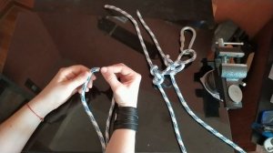 Узлы туристические 3. Как завязать Узел перебитой веревки?  Австрийский проводник