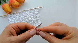 Оригинальный ажурный узор для летних изделий