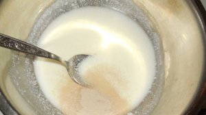 Оладьи на воде с яблоками