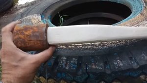 Изготовление топорища для супер-большого колуна СССР