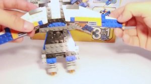 Как собрать истребитель LEGO? LEGO CREATOR 31008.