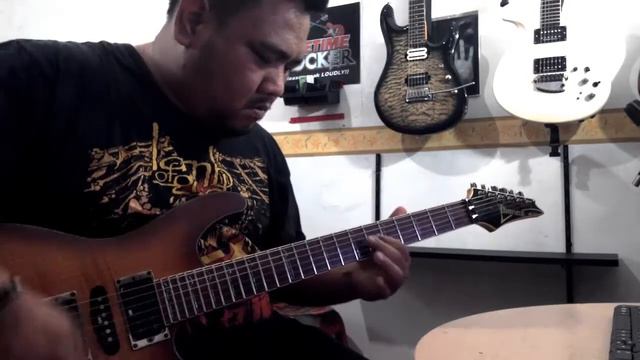 FLYING WITH IBANEZ INDONESIAN GUITAR CHALLENGE 2015 - Rance TRG смотреть онлайн