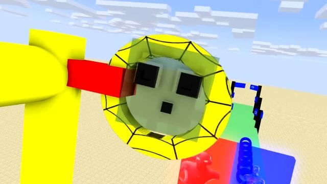 Monster School: Spider-Man Giant Rush GamePlay Mobile Game Runner Max Level - Minecraft Animation смотреть онлайн