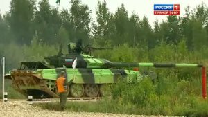 Эстафета танковый биатлон биатлон, финал АРМИ-2016