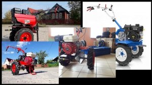 Какие они, мотоблоки в Азии, России и Европе? Тяжелые и средние мотоблоки разных стран мира!