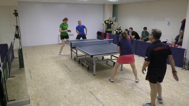 Чирков/Морозова - Юрочкин/Кокорева Кубок ТТплэй РФ Брянск турнир по настольному теннису 23.08 смотреть онлайн
